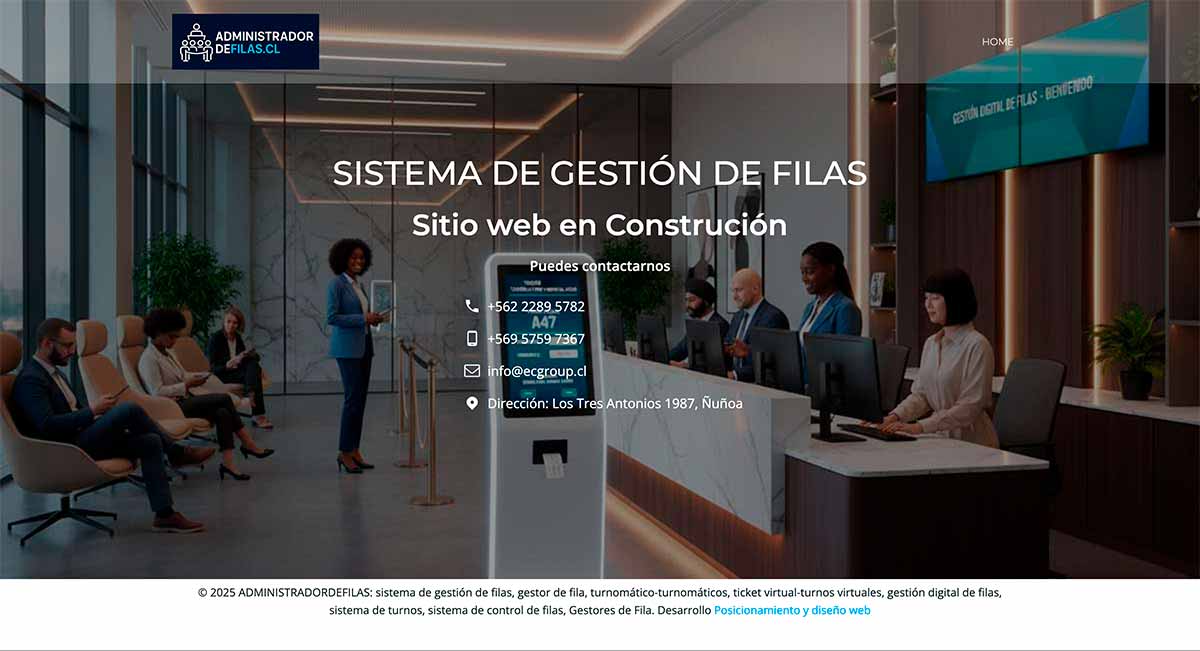 Gestores de Fila en Chile