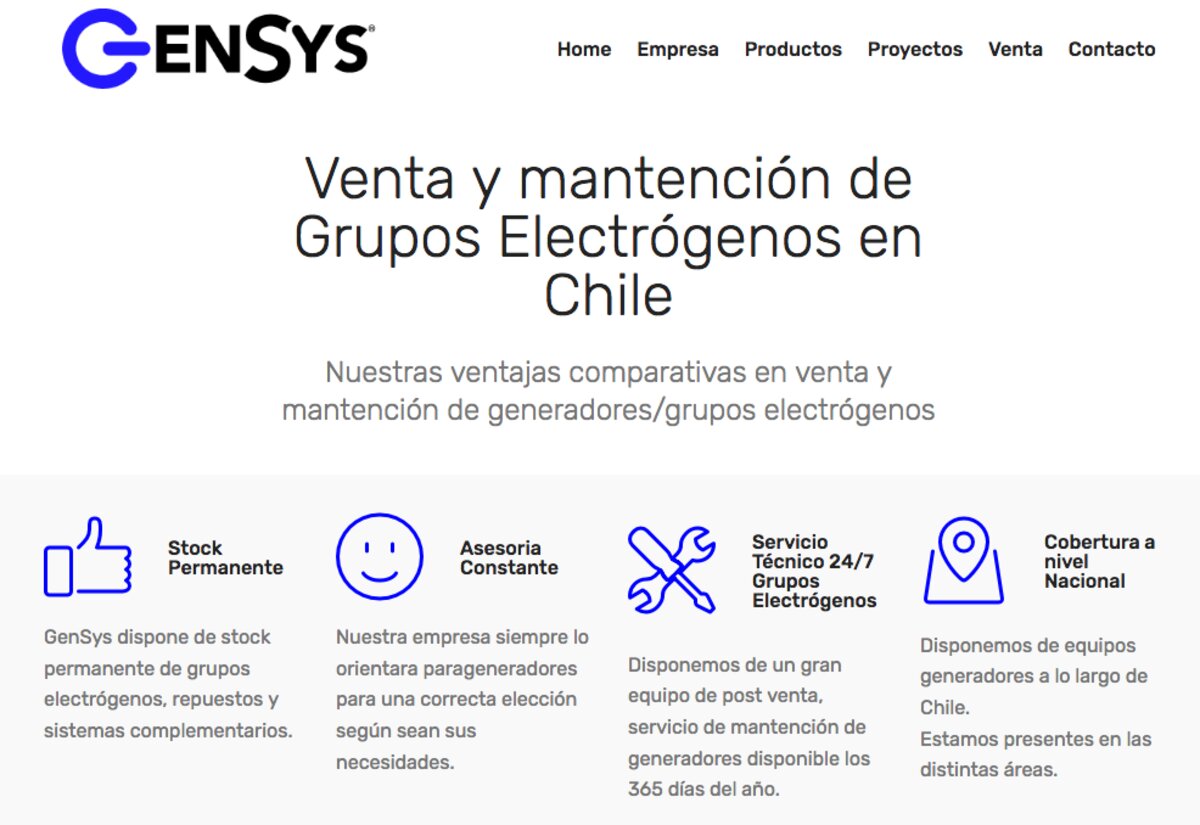 Grupos electrógenos Cummins en Chile