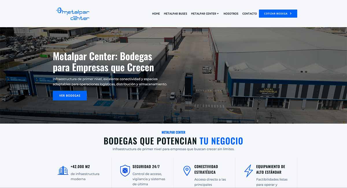 Bodegas para empresas en Santiago