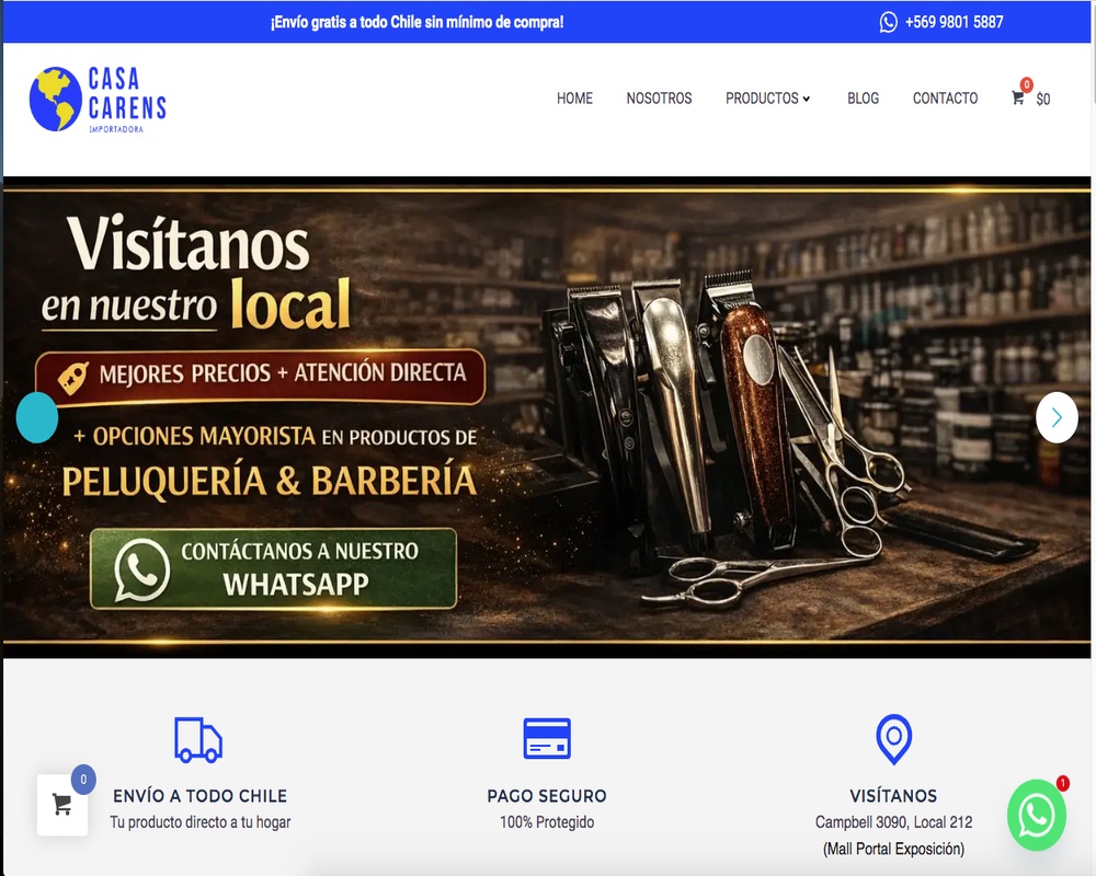 Maquinas de marca Wahl Andes