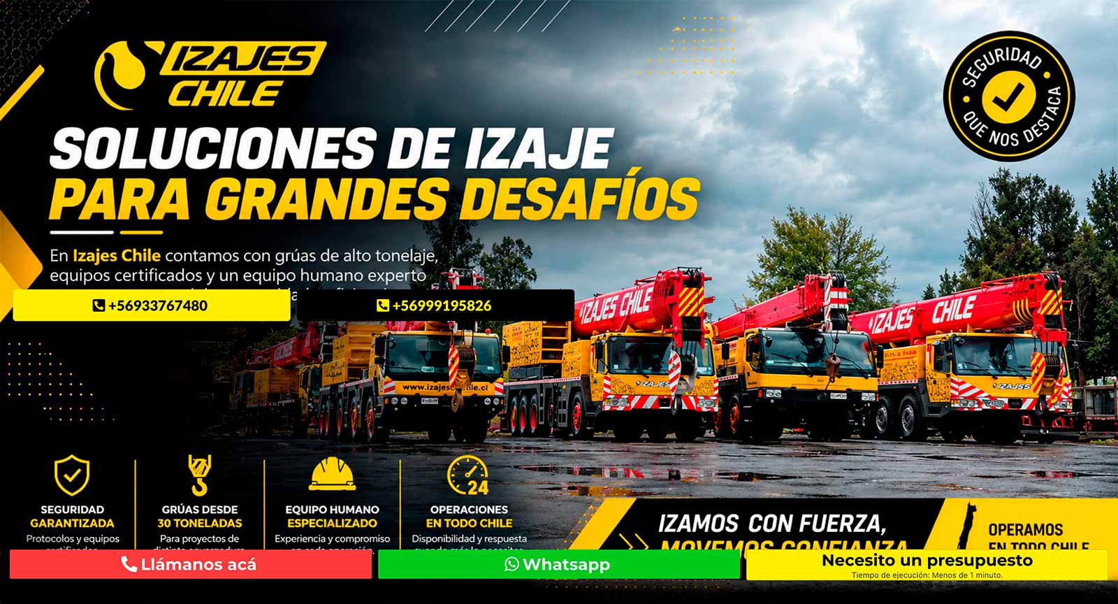 Arriendo de Gruas telescopicas